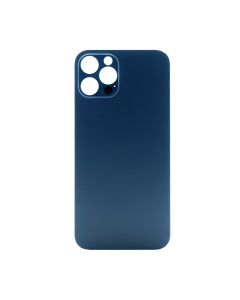 iPhone 12 Pro Back Glass HQ Without Logo Pacific Blue