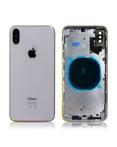 iPhone XS Max Housing without Small Parts HQ Silver
