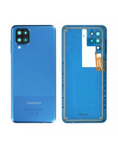 Samsung Galaxy A12 Back Cover Blue