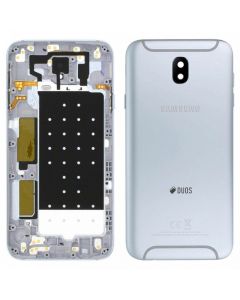 Samsung Galaxy J7 2017 Back Cover DUOS Silver / Blue
