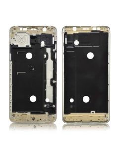 Samsung Galaxy J7 2016 Front Cover Frame Gold
