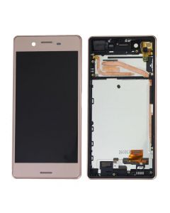 Sony Xperia X Original Display with Frame Rose Gold