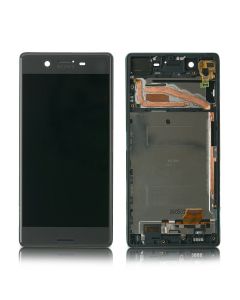 Sony Xperia X Original Display with Frame Black