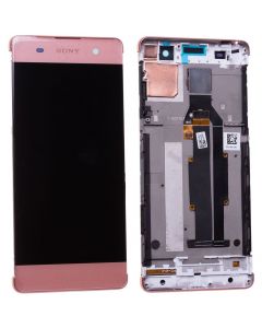 Sony Xperia XA Original Display with Frame Rose Gold