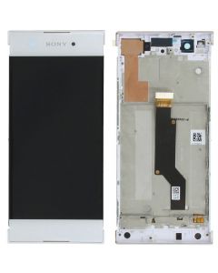 Sony Xperia XA1 Original Display with Frame White