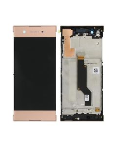 Sony Xperia XA1 Original Display with Frame Pink