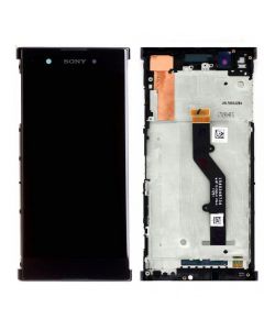Sony Xperia XA1 Plus Original Display with Frame Black