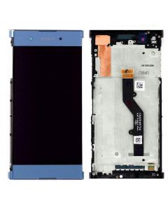 Sony Xperia XA1 Plus Original Display with Frame Blue
