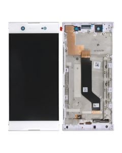 Sony Xperia XA1 Ultra Original Display with Frame White