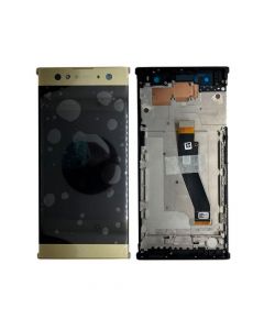 Sony Xperia XA2 Ultra Original Display with Frame Gold