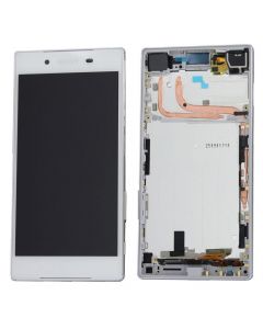 Sony Xperia Z5 Original Display with Frame White