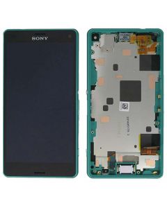 Sony Xperia Z3 Compact Original Display with Frame Green