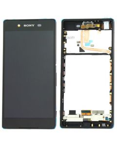Sony Xperia Z3 Plus Original Display with Frame Black