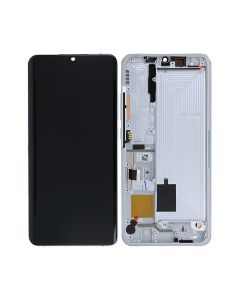 Xiaomi Mi Note 10 Lite Original Display with Frame - White