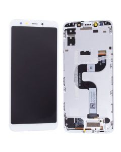 Xiaomi Mi A2 Original Display with Frame White