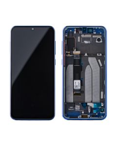 Xiaomi Mi 9SE Original Display with Frame Blue