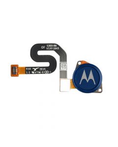 Motorola G7 Play Fingerprint scanner & Adhesive - Indigo