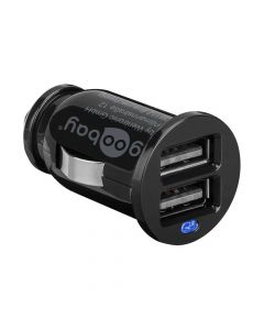 Key Car charger with 2 USB outpu- 2.4A