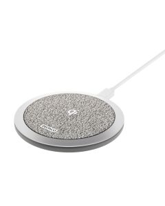 Deltaco Wireless Quick Charger for iPhone & Android, 10W - Gray