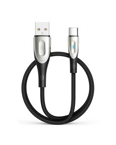 SiGN USB to USB-C Cable, 2m, 3A - Black