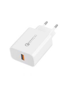 SiGN Wall Charger USB-A QC 3.0 18W 3A - White