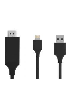 SiGN HDMI to Lightning cable 2 m USB cable 1 m - Connect iPhone / iPad to TV