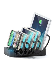 Satechi 5-port USB Charging Station dock, Black