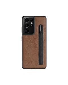 Nillkin Aoge Leather Case For Samsung Galaxy S21 Ultra Brown