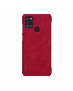 Nillkin Qin Leather Case For Samsung Galaxy A21s Red