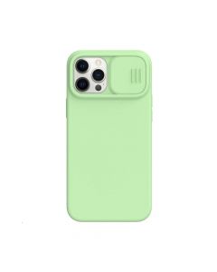 Nillkin CamShield Silky Magnetic Silicone Case For Apple iPhone 12 Pro Max Matcha Green