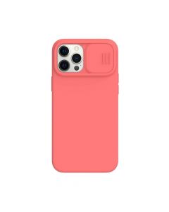 Nillkin CamShield Silky Silicone Case For Apple iPhone 12 Pro Max Orange Pink