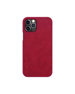 Nillkin Qin Leather Case For Apple iPhone 12/12 Pro Red