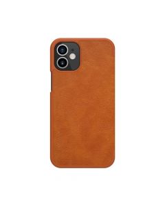 Nillkin Qin Leather Case For Apple iPhone 12 mini Brown