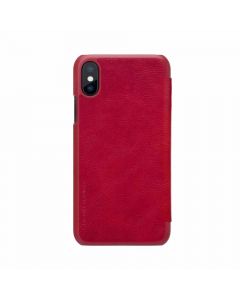 Nillkin Qin Leather Case For Apple iPhone X & XS Red