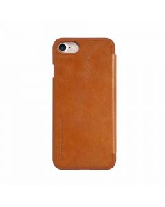 Nillkin Qin Leather Case For Apple iPhone 7/iPhone 8/iPhone SE 2020 Brown