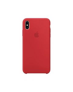 Apple iPhone XS MAX Silicone Case Red