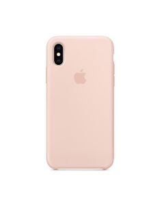 Apple iPhone XS Silicone Case Pink Sand