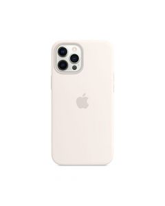 Apple Silicon Case with MagSafe iPhone 12 Pro Max White