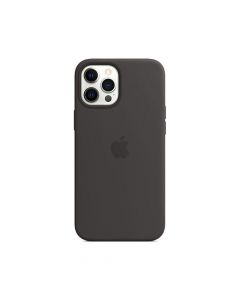 Apple Silicon Case with MagSafe iPhone 12 Pro Max Black