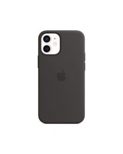 Apple Silicon Case with MagSafe iPhone 12 Mini Black
