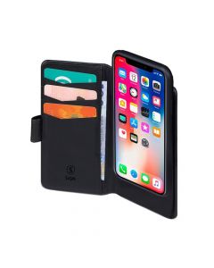 SiGN Wallet Case 2-in-1 for iPhone 12 Mini - Black