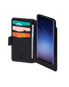 SiGN Wallet Case 2-in-1 for Samsung Galaxy S10 - Black