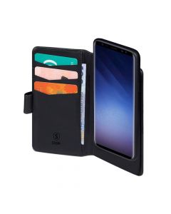 SiGN Wallet Case 2-in-1 for Samsung Galaxy S9 - Black