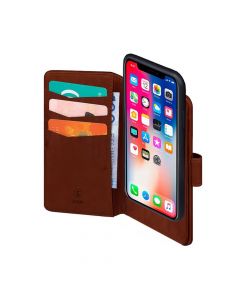 SiGN Wallet Case 2-in-1 for iPhone X / XS - Brown
