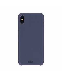 SiGN Liquid Silicone Case for iPhone XS Max - Blue
