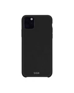 SiGN Liquid Silicone Case for iPhone 11 Pro Max - Black