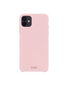 SiGN Liquid Silicone Case for iPhone 11 - Pink