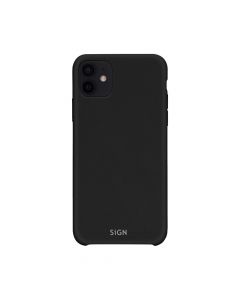 SiGN Liquid Silicone Case for iPhone 11 - Black