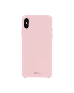 SiGN Liquid Silicone Case for iPhone XS Max - Pink