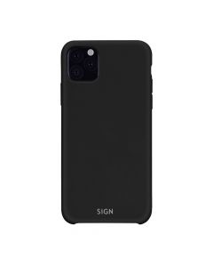 SiGN Liquid Silicone Case for iPhone 12/12 Pro - Black